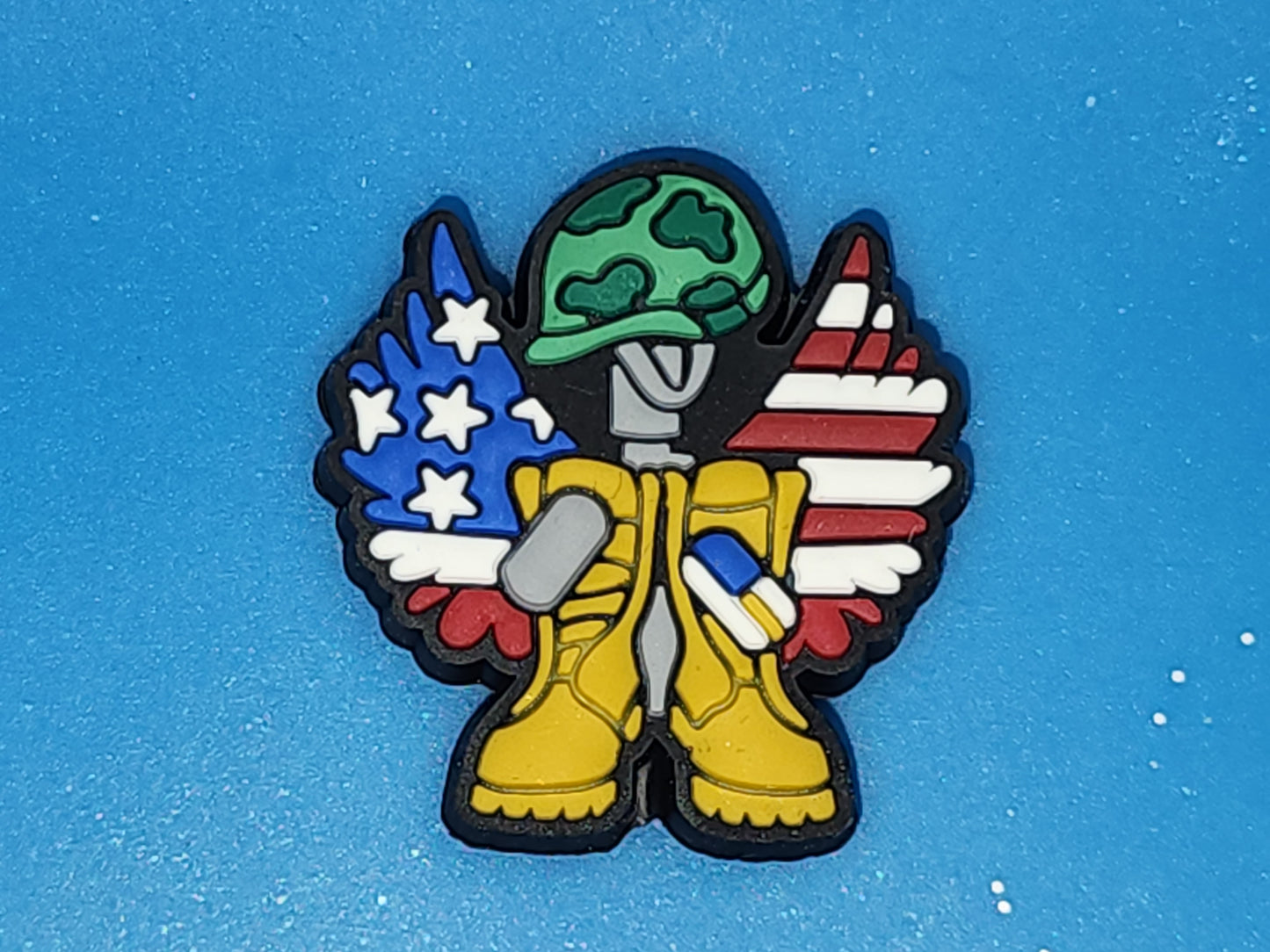 Boots n Wings focal bead