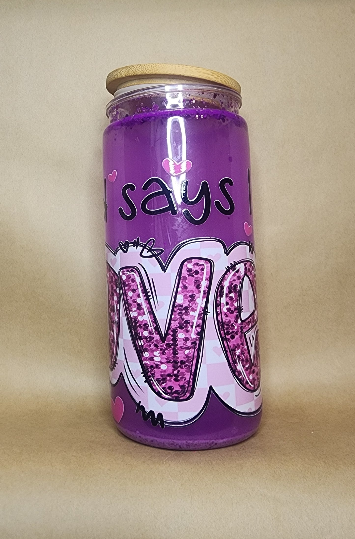 God says I am loved 20 oz Acrylic Tumbler