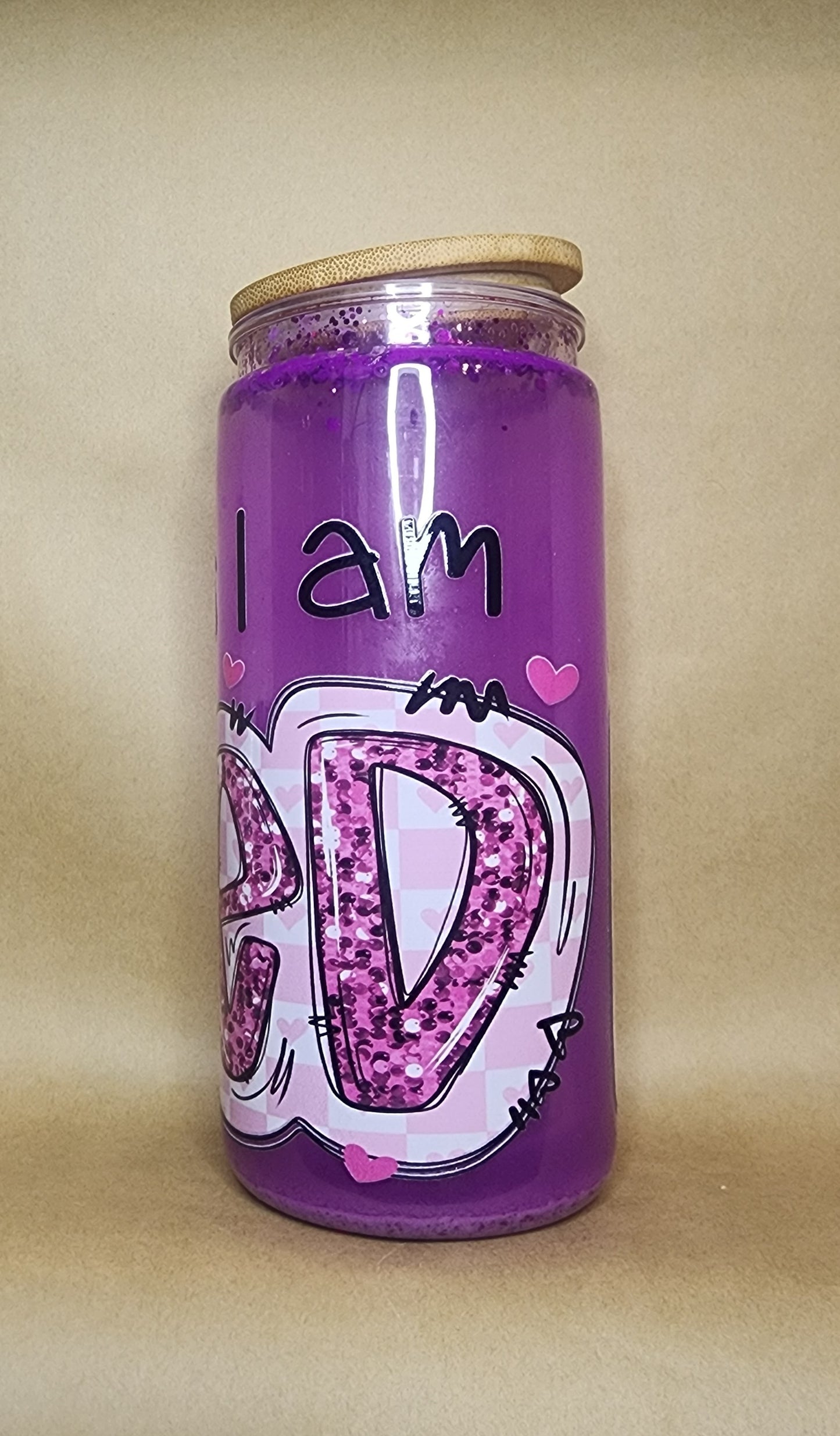 God says I am loved 20 oz Acrylic Tumbler