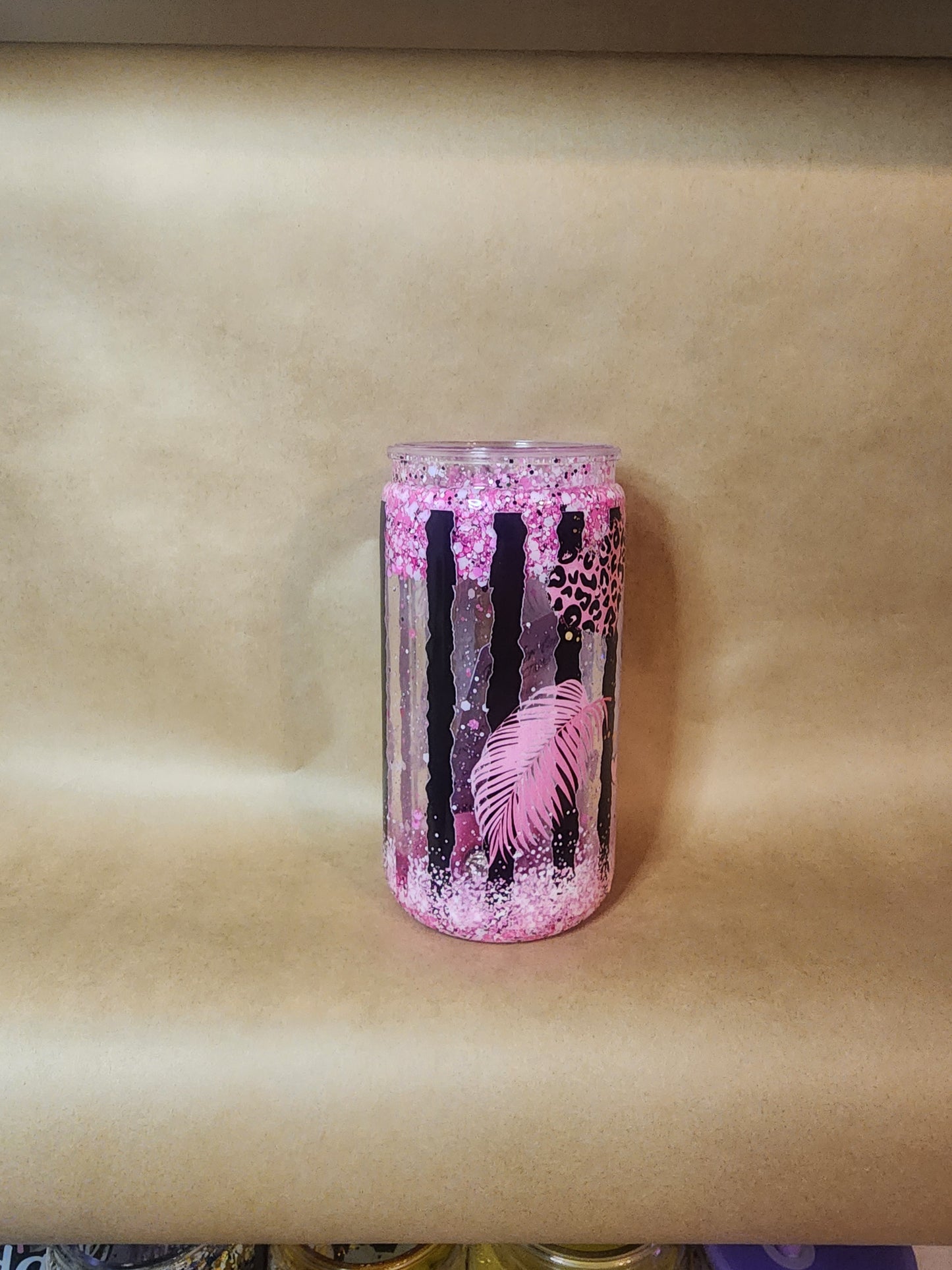 Flamingo 16 oz Acrylic Tumbler