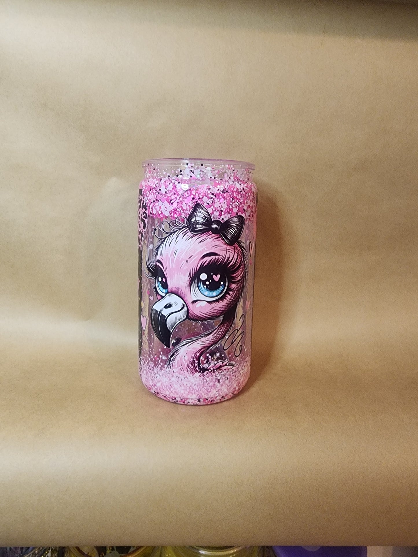 Flamingo 16 oz Acrylic Tumbler