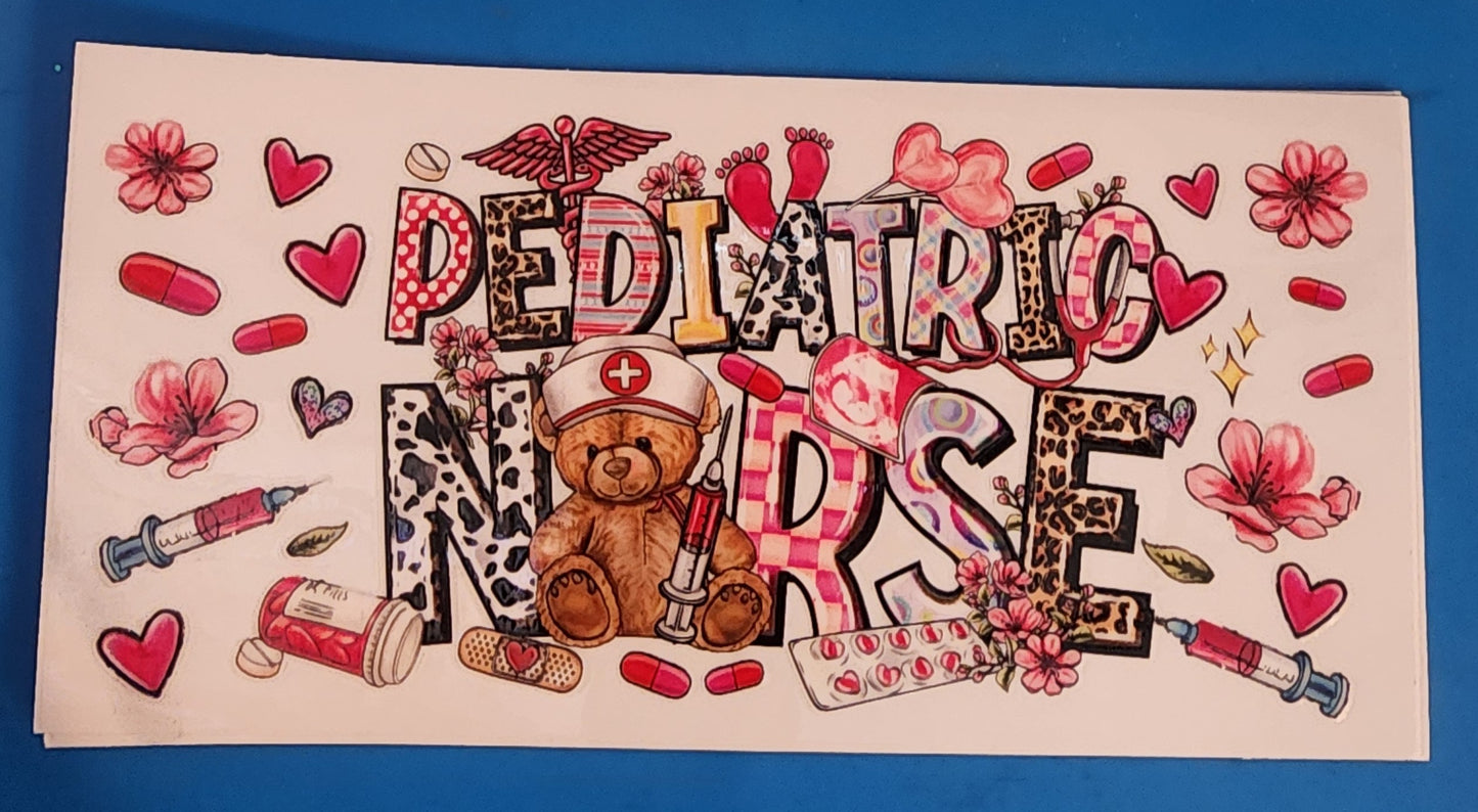 Pediatric Nurse uv dtf