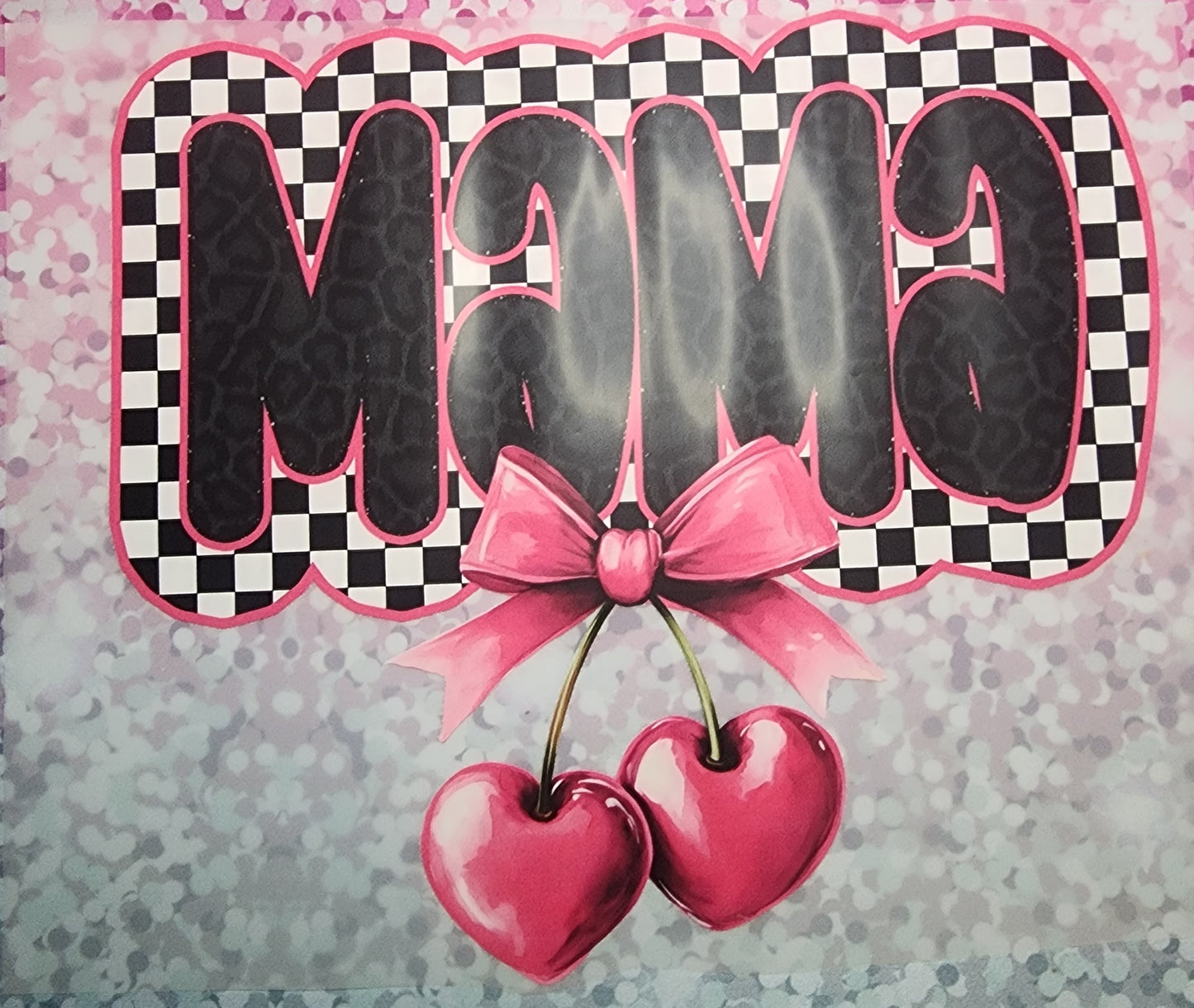 Mama cherry print DTF