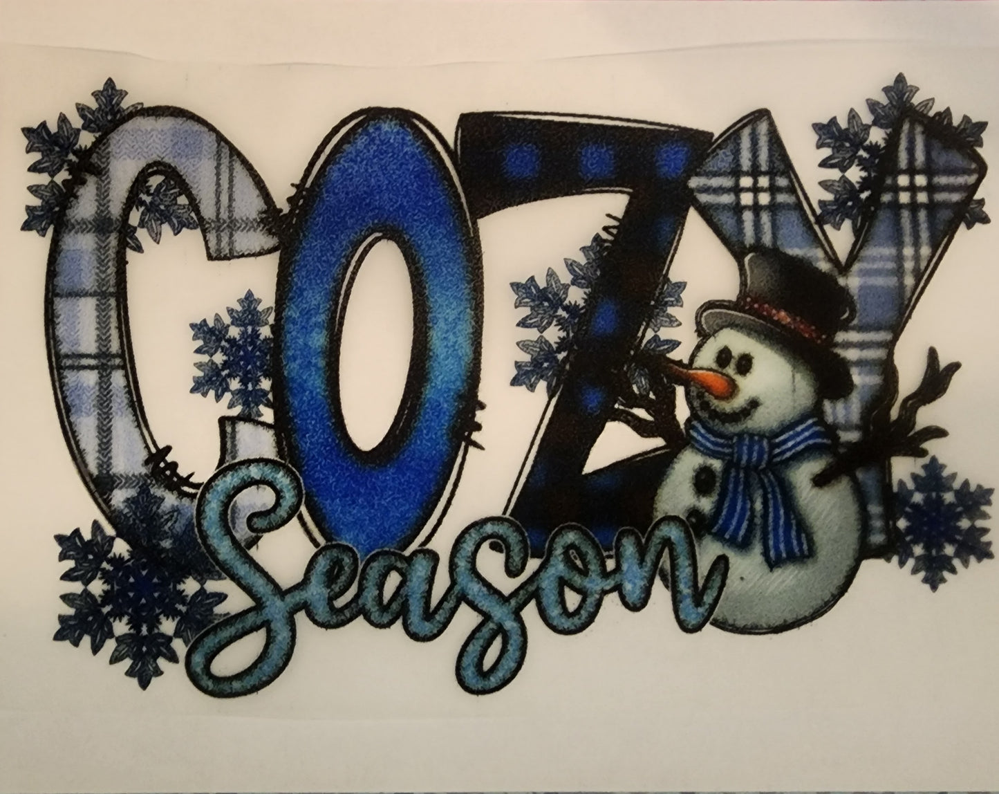 Cozy Season print DTF