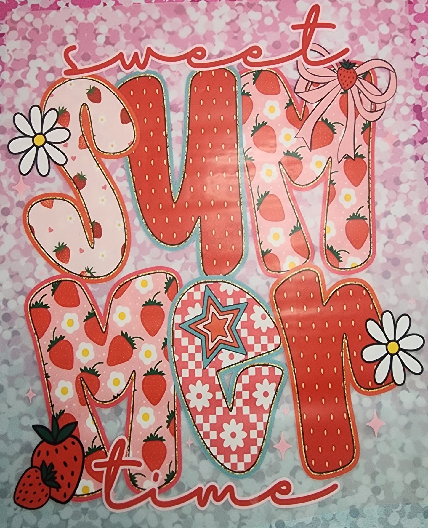 Sweet Summer Time print DTF