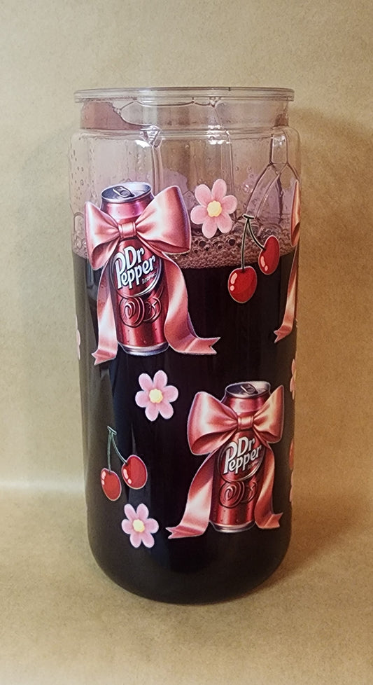 Dr Pepper 20 oz tumbler