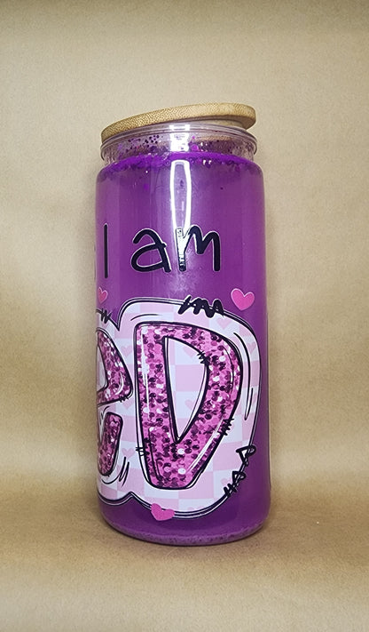 God says I am loved 20 oz Acrylic Tumbler