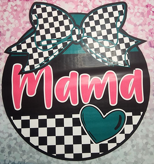Mama Checkered DTF
