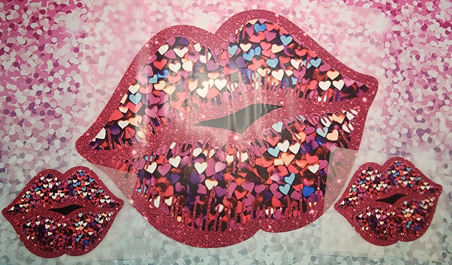 Sweetheart Lips print DTF