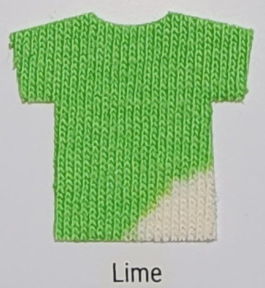 Lime Green T-shirt DTF included in price
