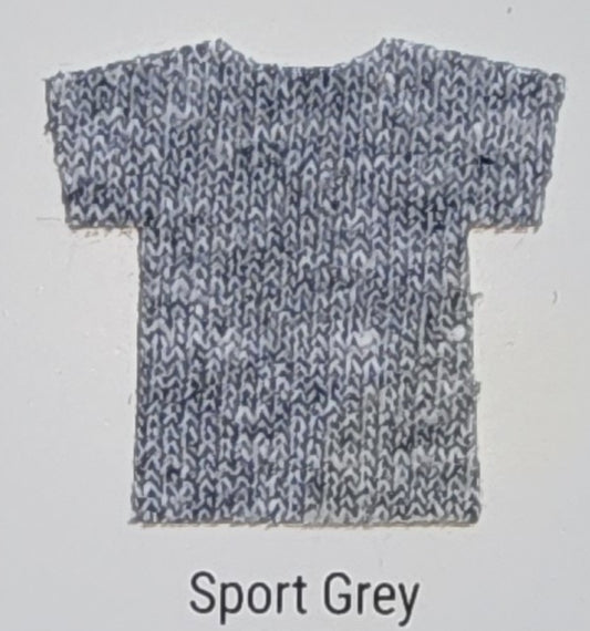 Sport Grey T-shirt DTF included in price