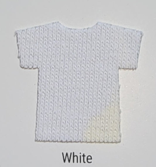 White long sleeve T-shirt DTF included in price
